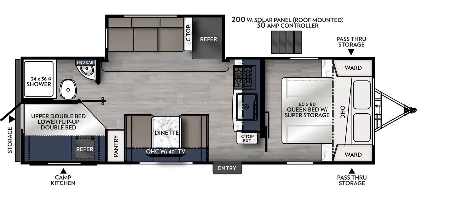 256BHS Floorplan Image